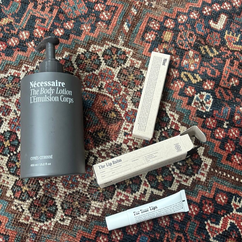 Necessaire Body Lotion + Lip Balm